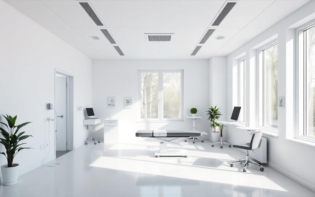 Modern European orthopedic clinic